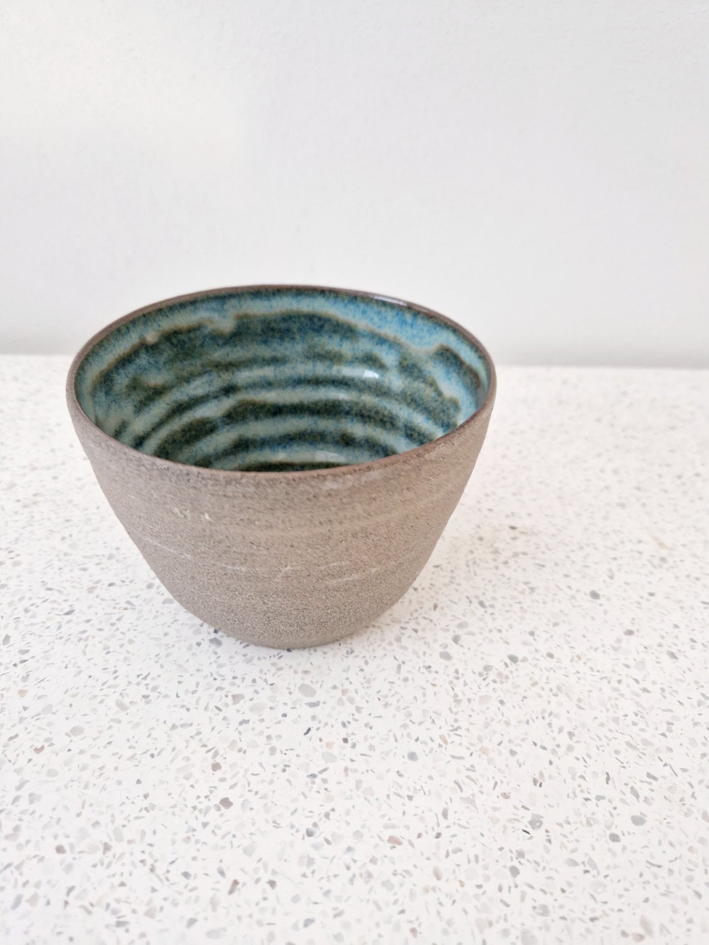 Bowl hoog - Stone midnight blue