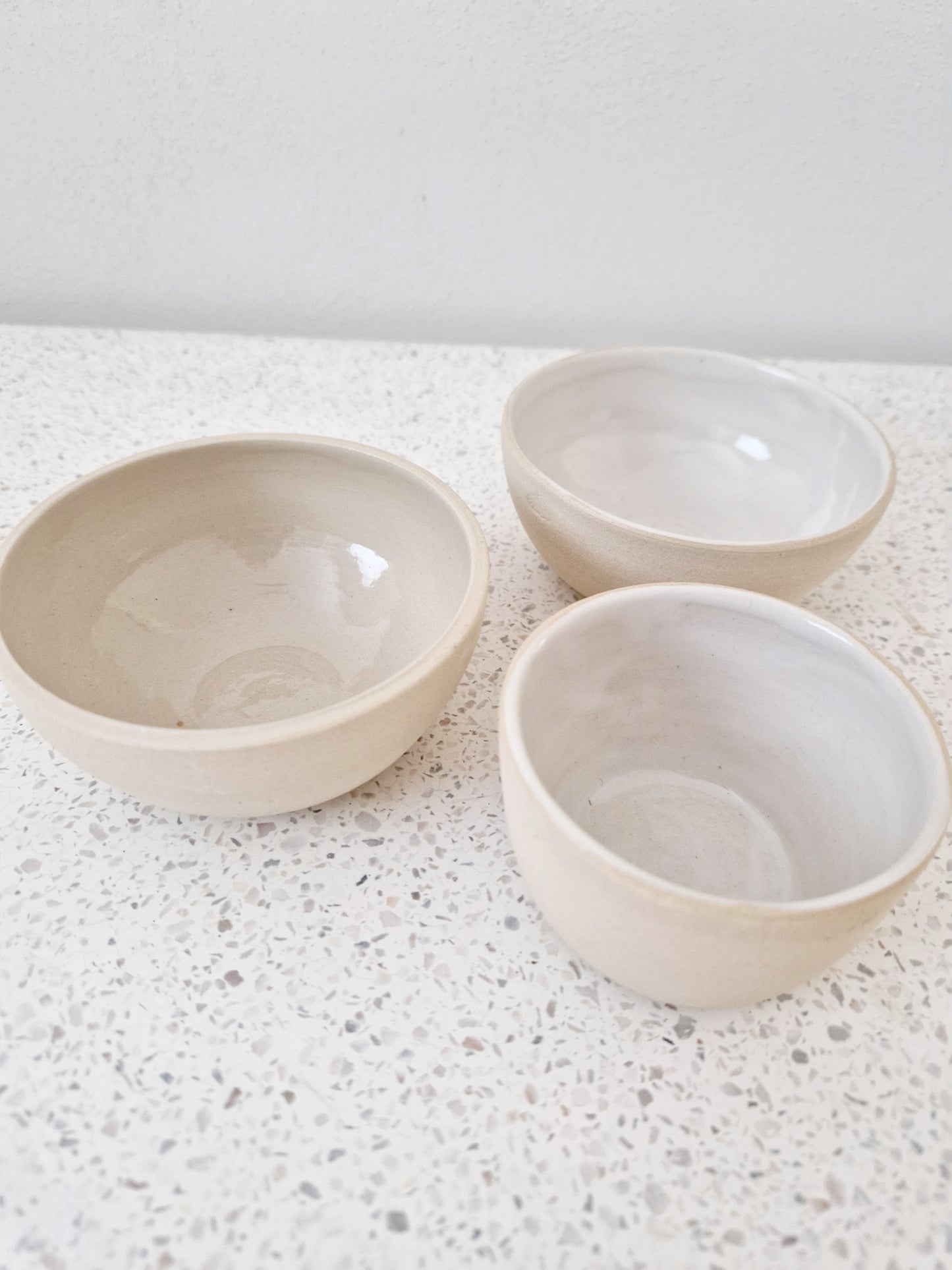 Tapas potje M2 - Sand white