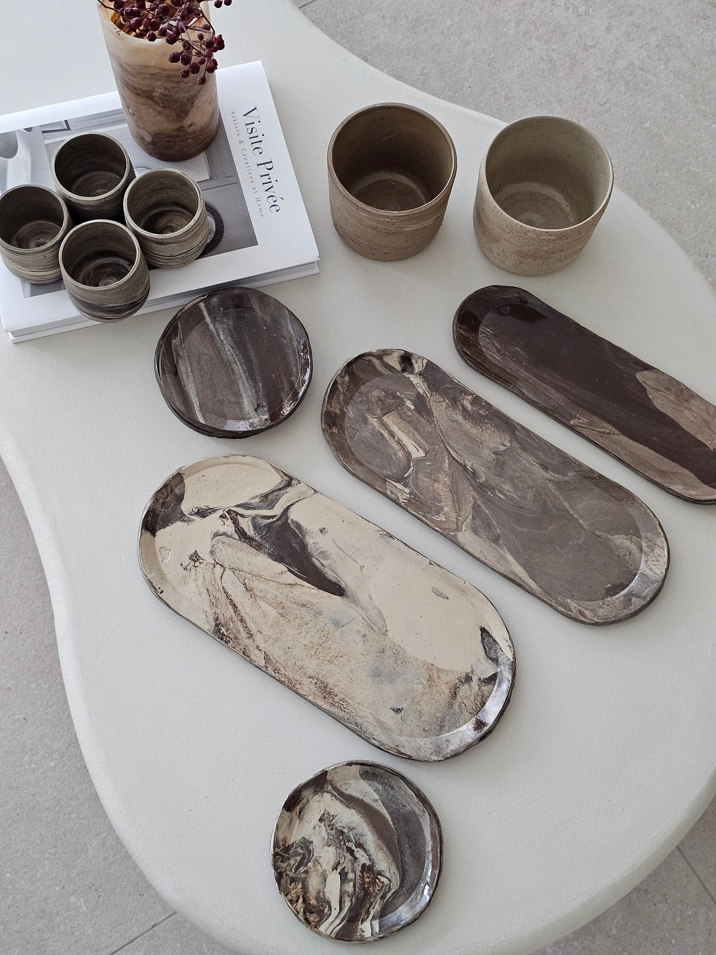 Plate L - Marble