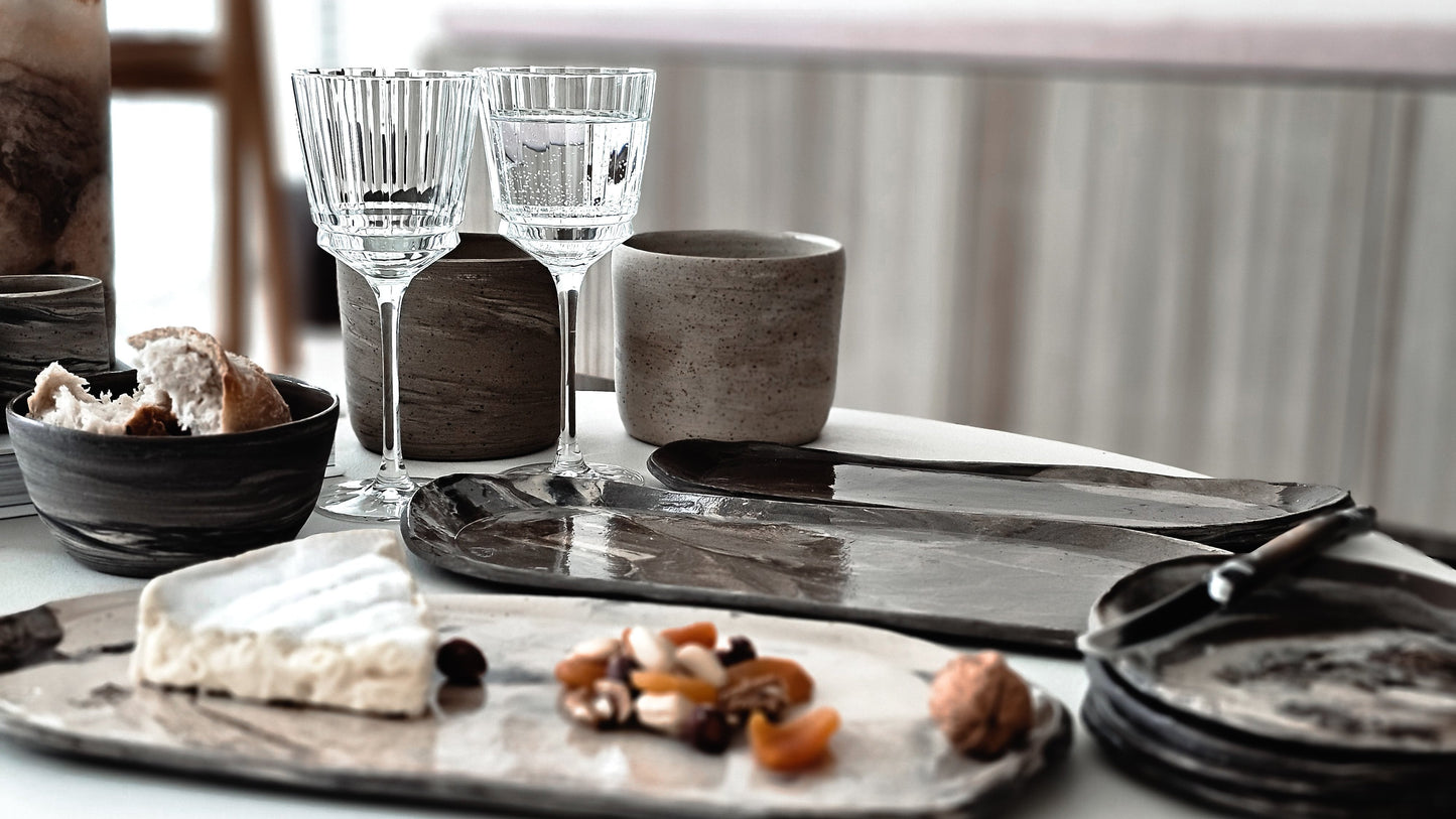 Plate L - Marble