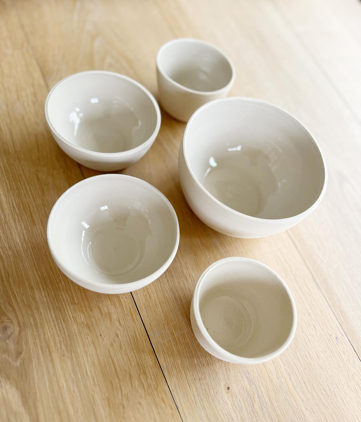 Bowl - Sand white