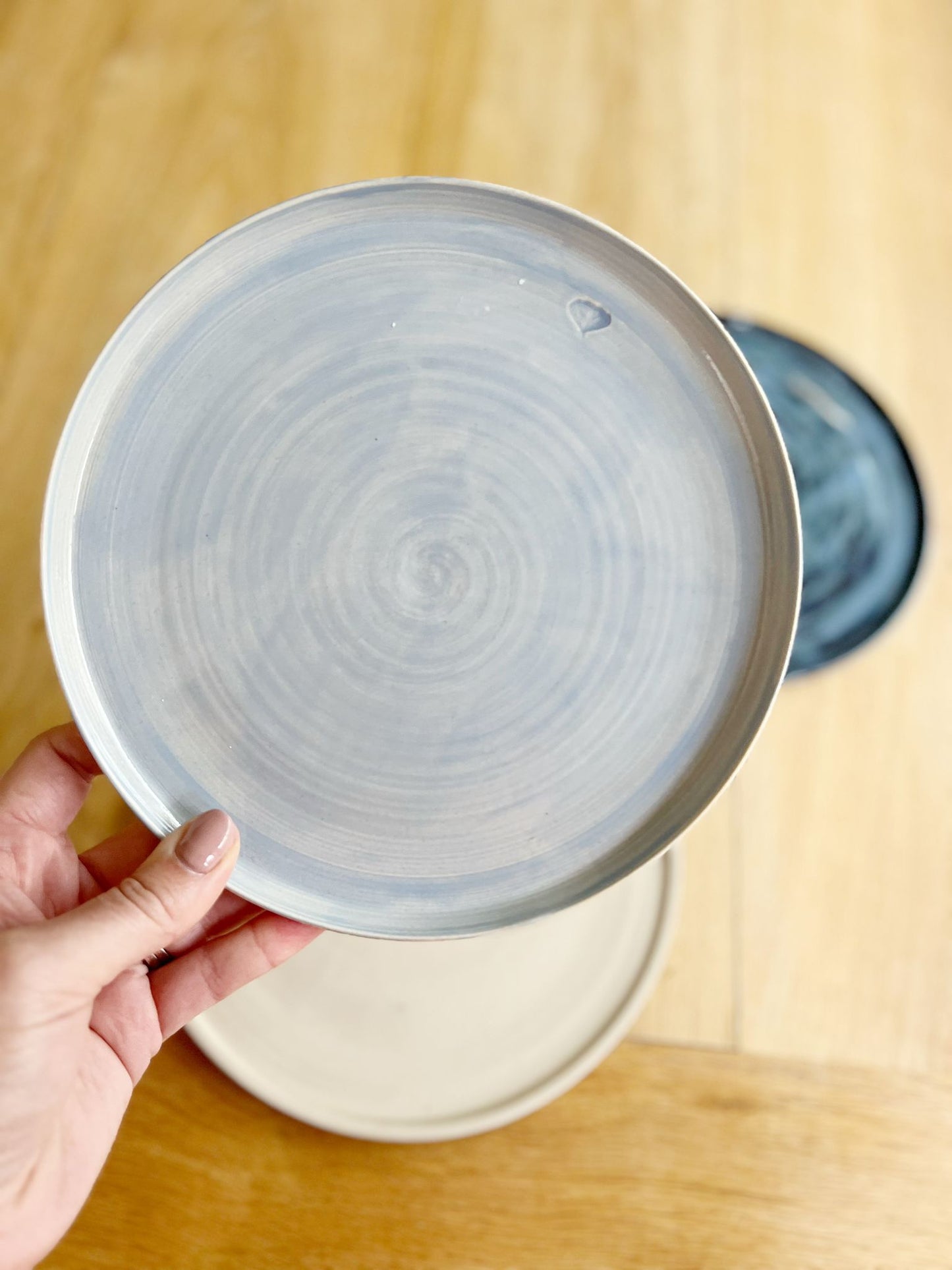 Bord small - licht blauw