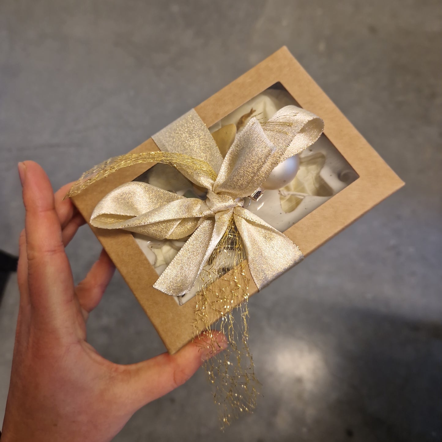 Set kerst ornamenten