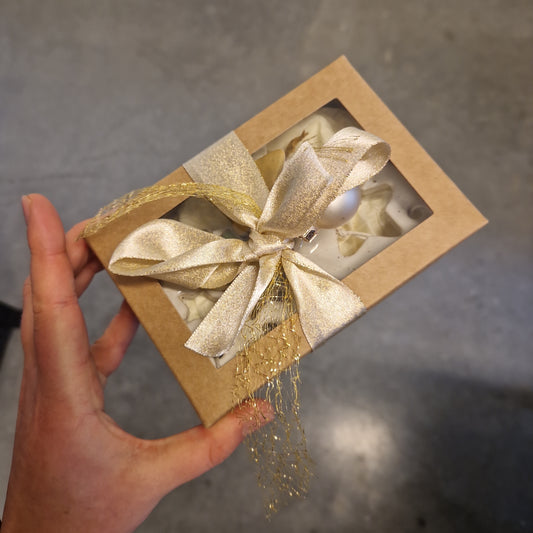 Set kerst ornamenten