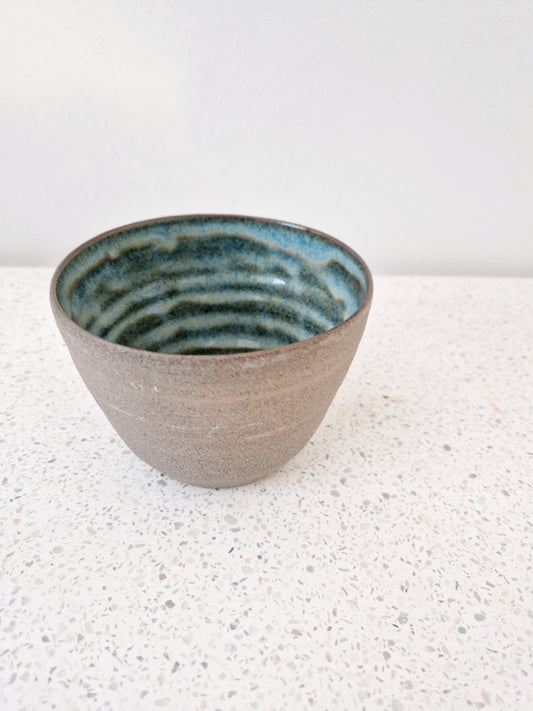Bowl hoog - Stone midnight blue