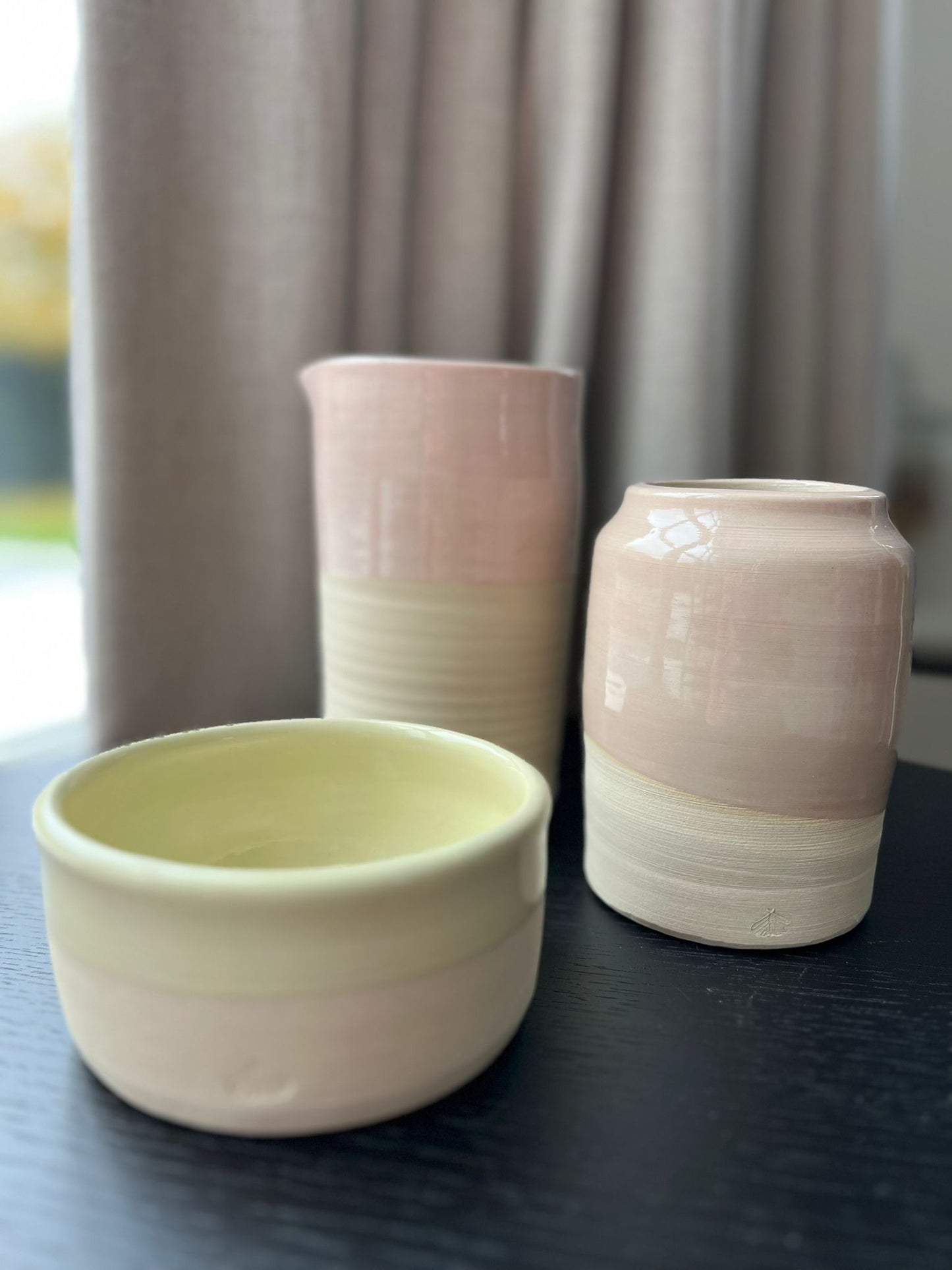 Cilinder small - soft yellow