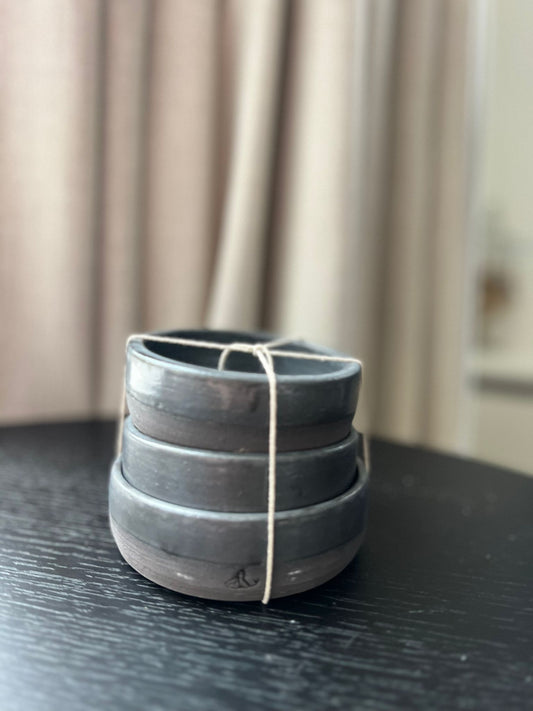 Tapasset 3 stuks - Black