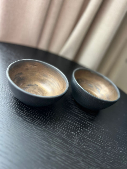Tapas potje M2 - Black&Gold