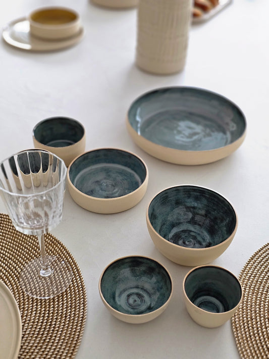 Bowl - Sand midnight blue