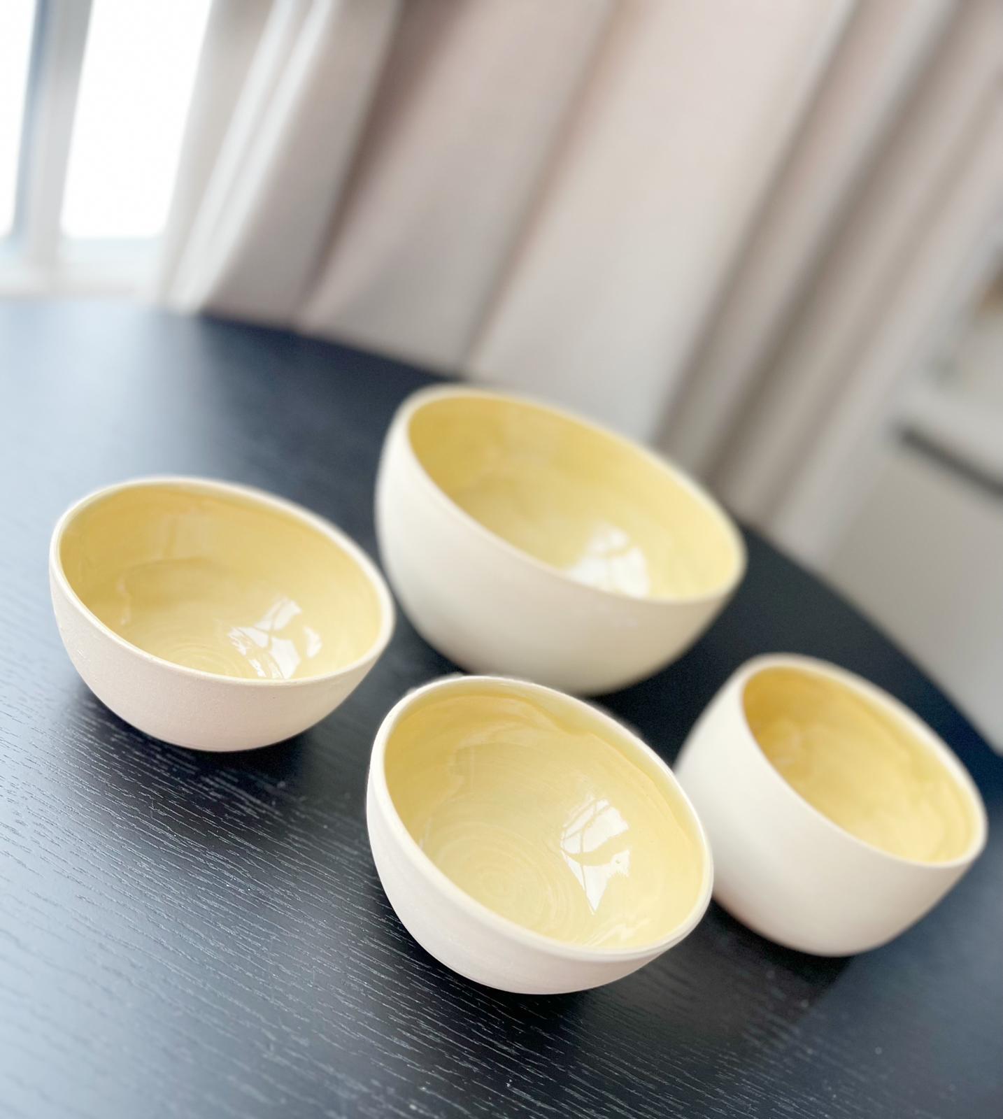 Bowl - Sand mustard