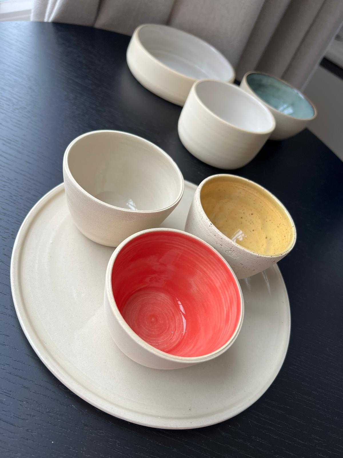 Tapas potje M2 - Sand red